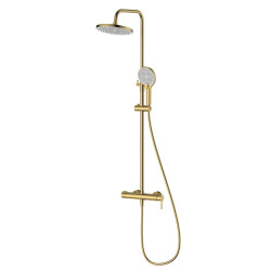 Deszczownica z baterią prysznicową dwufunkcyjną stal szczotkowana ULTIMATE AVAPAX ADUL6212C1