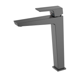 Bateria umywalkowa stojąca wysoka - nablatowa gun metal mat VELLANO AVAPAX ABVE131412