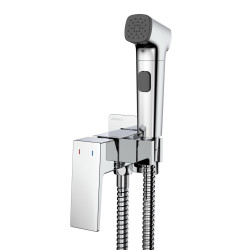 Bateria bidetowa podtynkowa z wężem i słuchawką typu bidetka stal szczotkowana VELLANO AVAPAX ABVE4111B1