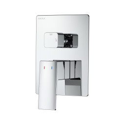 Bateria prysznicowo wannowa podtynkowa dwufunkcyjna chrom połysk VELLANO AVAPAX ABVE521111