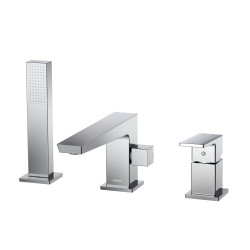 Bateria wannowa 3-otworowa chrom połysk VELLANO AVAPAX ABVE231121