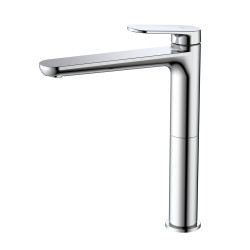 Bateria umywalkowa stojąca wysoka - nablatowa chrom połysk LUNEPO AVAPAX ABLU131111