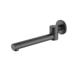 Wylewka wannowa do baterii podtynkowych gun metal mat RONDE AVAPAX AYRO221411