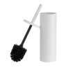 Laveo szczotka do WC stojąca biała Miri z octem gospodarczym