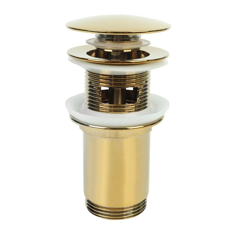 Laveo bateria bidetowa stojąca złota Tores z octem gospodarczym