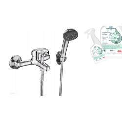 Kuchinox bateria wannowa ścienna chromowana Pedro z octem gospodarczym