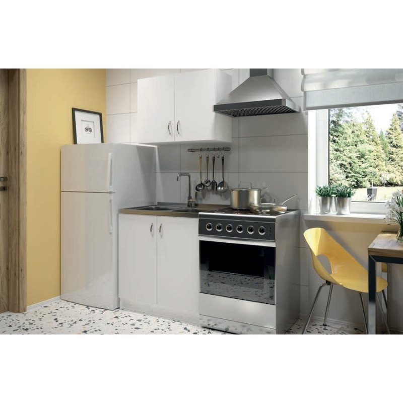 Tadych szafka pod umywalkę Single biała 80cm z octem gospodarczym