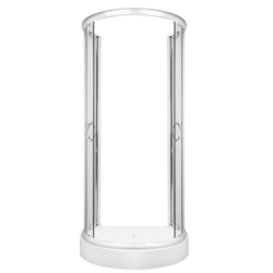 Sea-Horse kabina prysznicowa przyścienna Stylio 100x80 z brodzikiem BKB022/X i syfonem