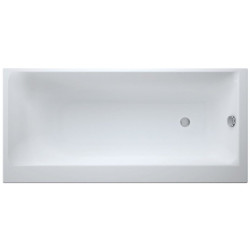 Cersanit wanna prostokątna Smart lewa 160x80 z panelami meblowymi, syfonem i nóżkami