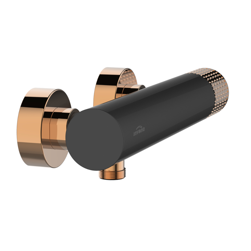 Invena Moonlight bateria natryskowa czarna / rose gold