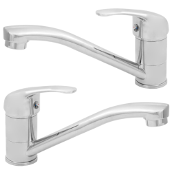 Invena Mitris bateria zlewozmywakowa niska chrom