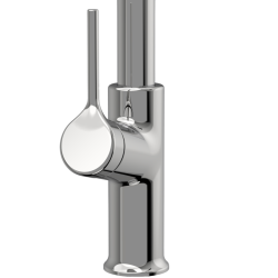 Invena Farsala bateria zlew z wyciągana typu u chrom