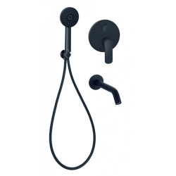 Invena Siros zestaw wannowy podtynkowy z baterią 2-funkcyjną