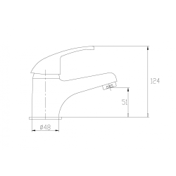 Invena Perea bateria umywalkowa