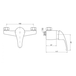 Invena Perea bateria natryskowa