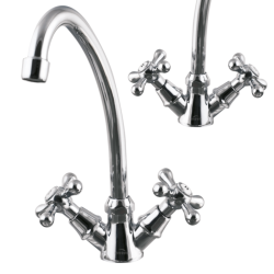 Invena Roma bateria stojąca chrom