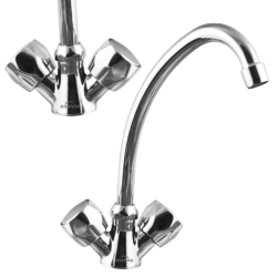 Invena Modena bateria stojacą wylewka 200mm chrom