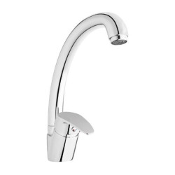 Invena Ava New bateria zlewozmywakowa z wylewką chrom