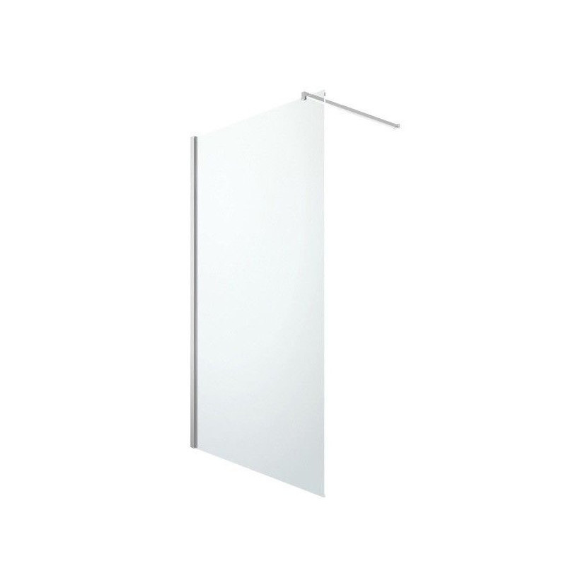 Invena Ścianka Prysznicowa Walk-in 90X200cm transparentna 8mm chrom