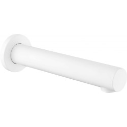 Deante biała wylewka wannowa Cascada 20 cm - bianco