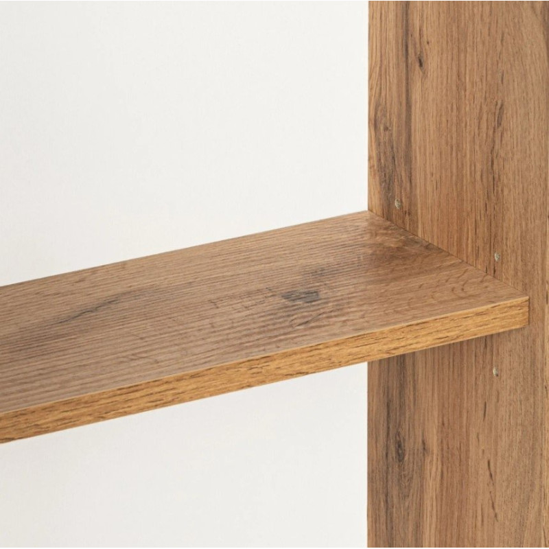 Szafka łazienkowa wisząca ASTOR LUPO WOTAN 50 cm drzwiczki czarne uchwyty