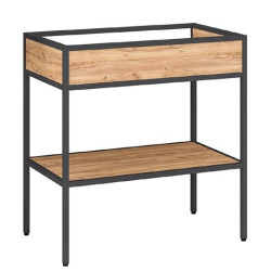 Astor Szafka z umywalkę ceramiczną MODUS 80 cm LOFT