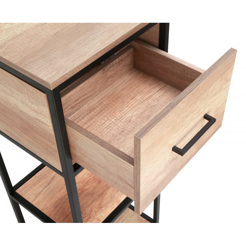 Astor Półsłupek z szufladą i półką MODUS LOFT