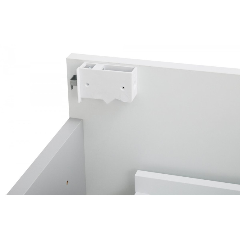 Astor Szafka podwieszana z umywalką TOSCANIA SLIM 60 cm biała