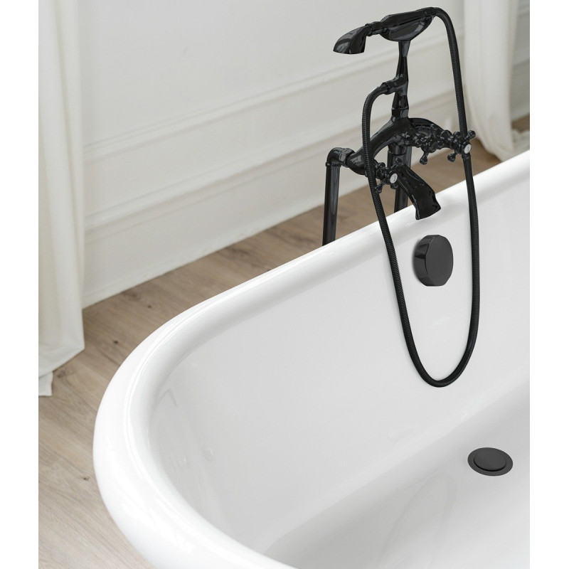 Aqua ForYou automatyczny syfon wannowy - czarny