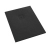Schedline Brodzik kompozytowy Stabilsound Plus® Protos Black Stone 70x120x3,5 cm, prostokątny, Gwarancja 15 lat