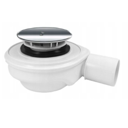 Besco brodzik kwadratowy Oskar 80x80 z syfonem