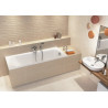 Cersanit wanna prostokątna Nao 150x70 z syfonem i nóżkami