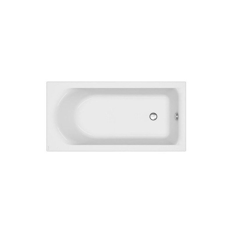 Cersanit wanna prostokątna City 150x75 z syfonem i nóżkami