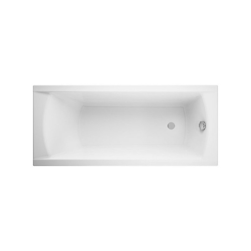 Cersanit wanna prostokątna Korat 160x70 z syfonem i nóżkami