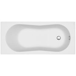 Cersanit wanna prostokątna Nike 160x70 z syfonem i nóżkami