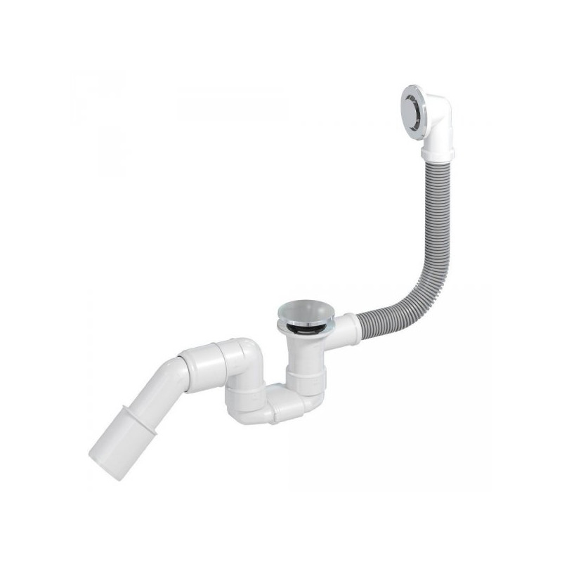 Cersanit wanna prostokątna Larga Slim 160x75 z syfonem i nóżkami