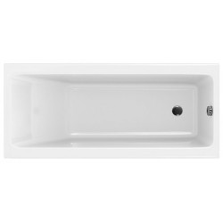 Cersanit wanna prostokątna Crea Slim 170x75 z syfonem i nóżkami