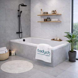 Cersanit Wanna Prostokątna Balinea 150X70 z syfonem i nóżkami