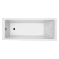 Cersanit Wanna Prostokątna Balinea 170X70 z syfonem i nóżkami