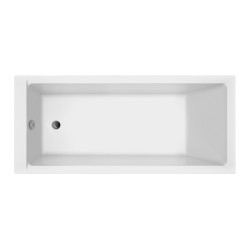 Cersanit Wanna Prostokątna Balinea 180X80 z syfonem i nóżkami