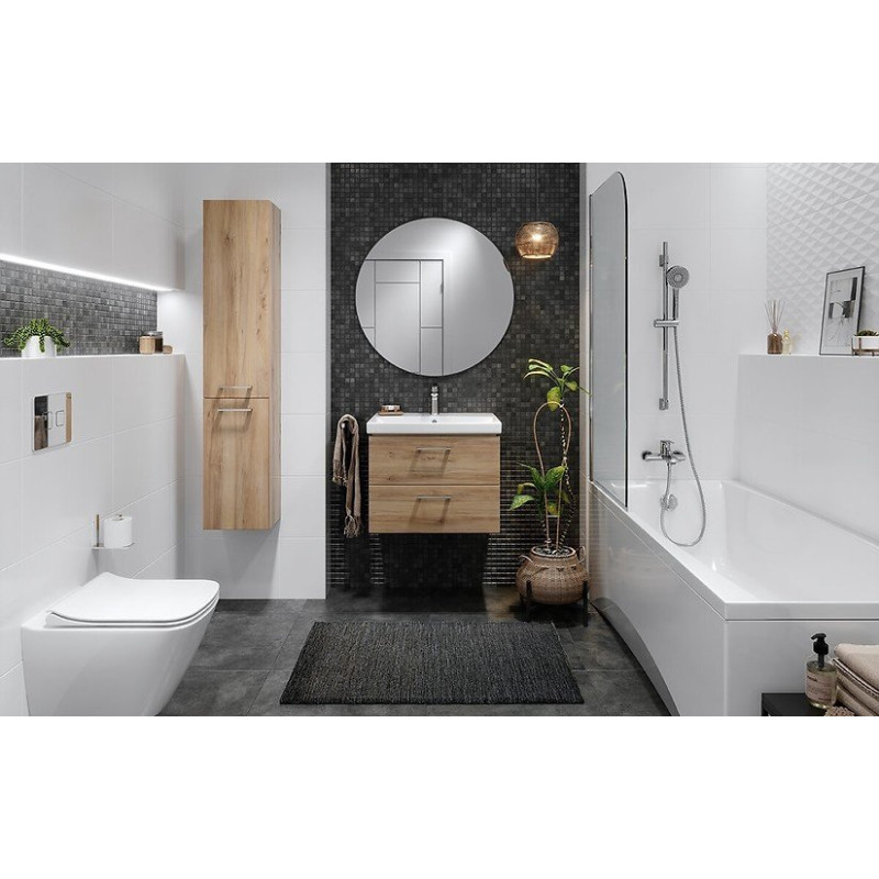 Cersanit City bateria umywalkowa  chromowana