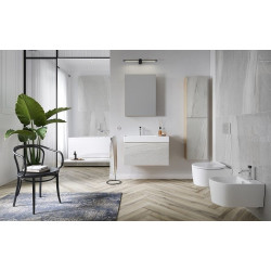 Cersanit Inverto bateria umywalkowa chrom