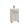 Szafka łazienkowa z umywalką defra Novelty D50 kaszmir