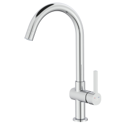 Laveo Alita bateria zlewozmywakowa stojąca chrom