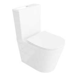 Lavita Kompakt WC Neptun bezrantowy z deską wolnoopadającą