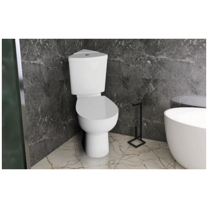 Lavita Kompakt narożny Bartolini bezrantowy z deską białą