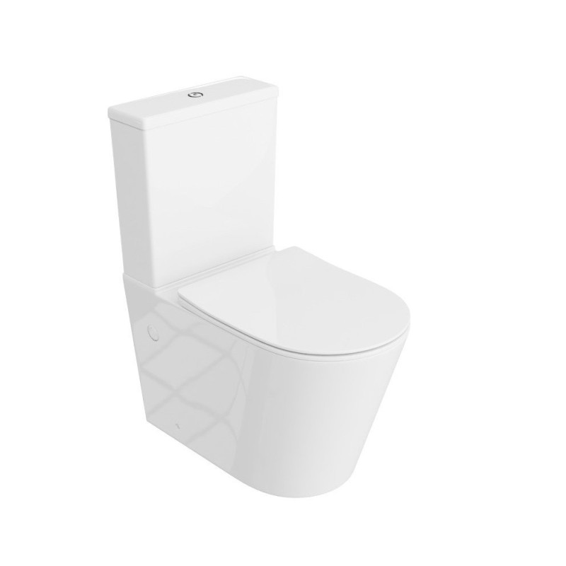 Lavita Kompakt WC Anton 2.0 wirowy bezrantowy z deską wolnoopadającą