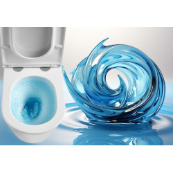 Lavita Kompakt WC Anton 2.0 wirowy bezrantowy z deską wolnoopadającą