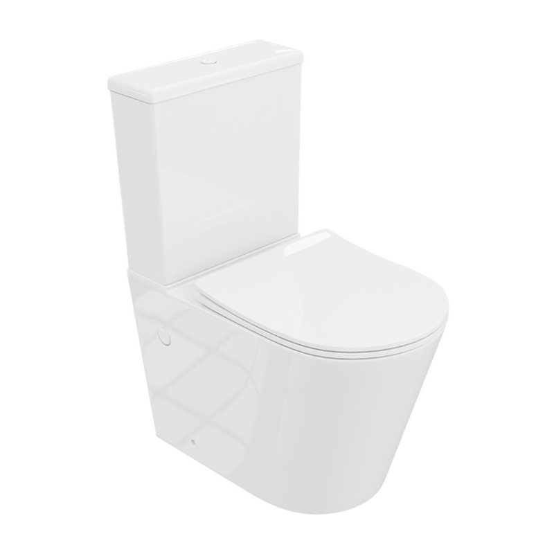 Kompakt WC bezrantowy LAVITA NEPTUN 3.0 wirowy z deską wolnoopadającą