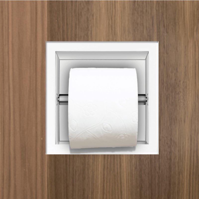 WALL-BOX PAPER 1 White - Podajnik papieru biały